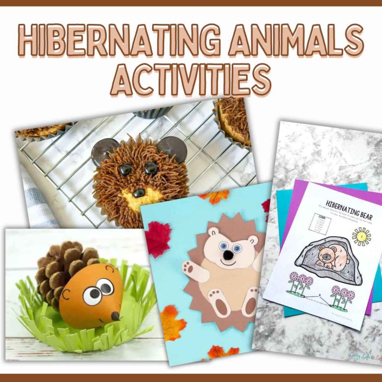 10+ Hibernating Animals Preschool Activities