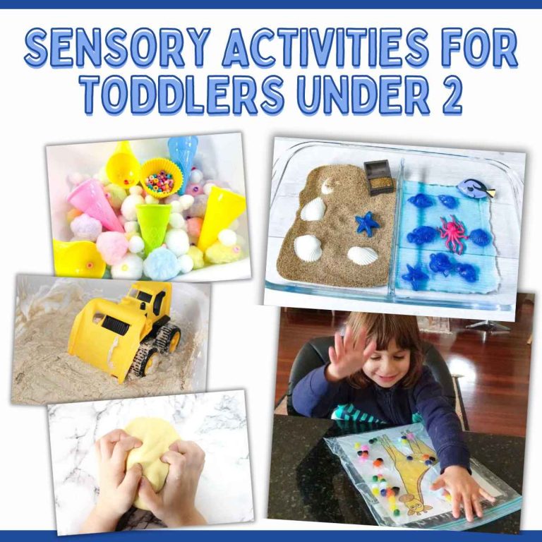 Sensory Activities for Kids Under 2