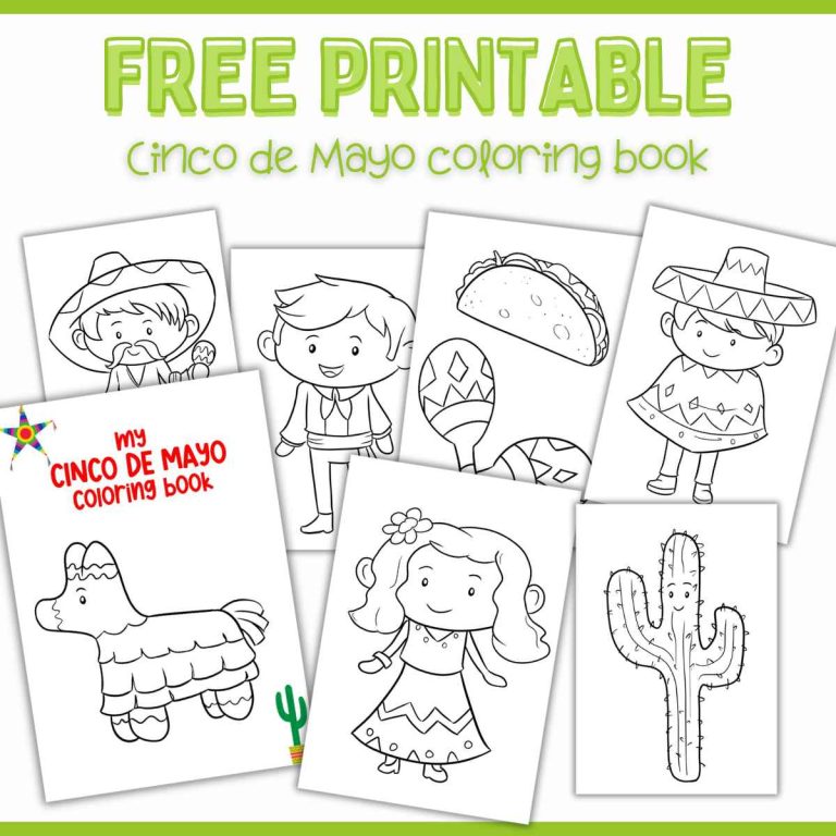 Cinco de Mayo Coloring Book