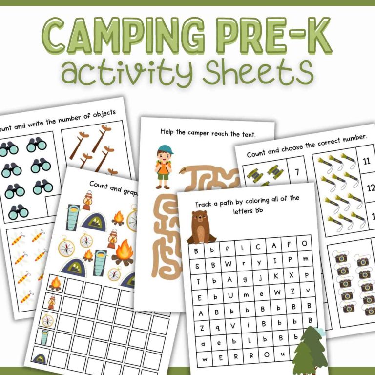 Camping Pre-K Activities